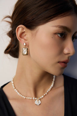 18K Gold Vermeil | Aurora Frame Earrings - Sterling Silver / 18K Gold Vermeil - Beau One