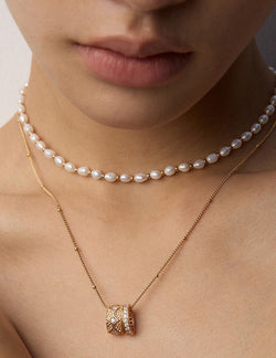 18K Gold Vermeil | Eternal Pendant Necklace - Sterling Silver / 18K Gold Vermeil - Beau One