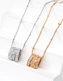 18K Gold Vermeil | Eternal Pendant Necklace - Sterling Silver / 18K Gold Vermeil - Beau One