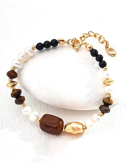 18K Gold Vermeil | Golden Root Bracelet - Sterling Silver / 18K Gold Vermeil - Beau One