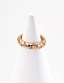 18K Gold Vermeil | Woven Ray Ring - Sterling Silver / 18K Gold Vermeil - Beau One