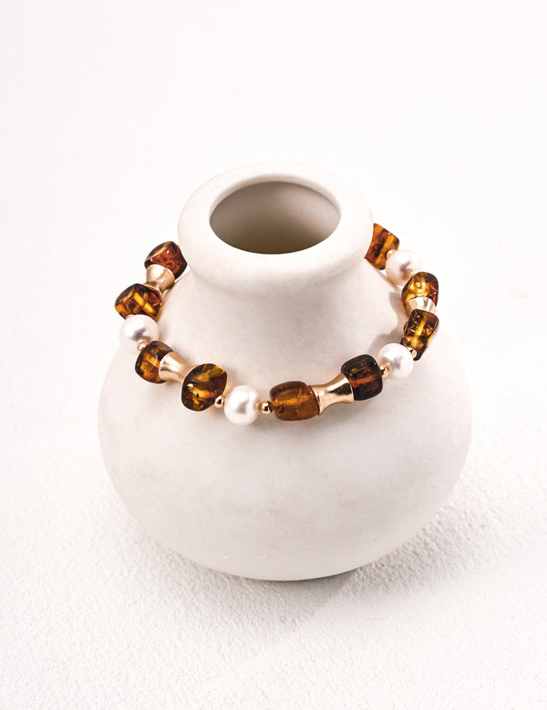 Amber Bloom Bracelet