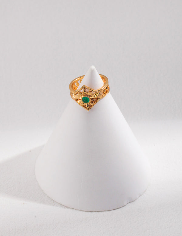 Emerald Eye Ring