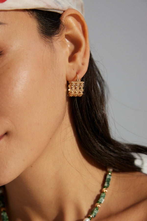 Gridlight Earrings