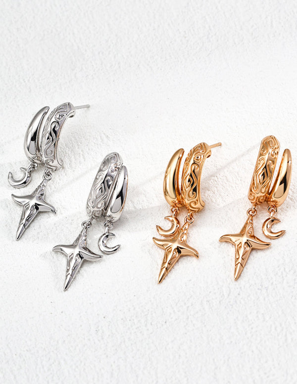 Lunar Warden Earrings