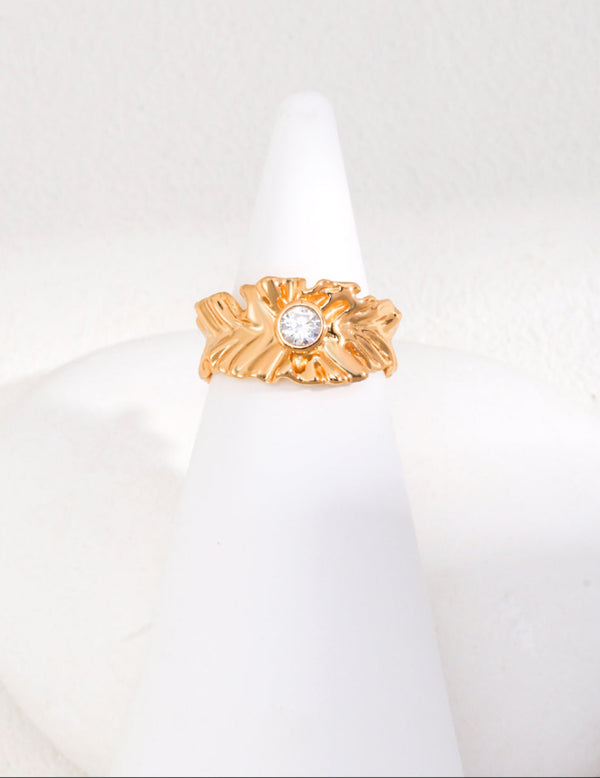 18K Gold Vermeil-Radiance Ring