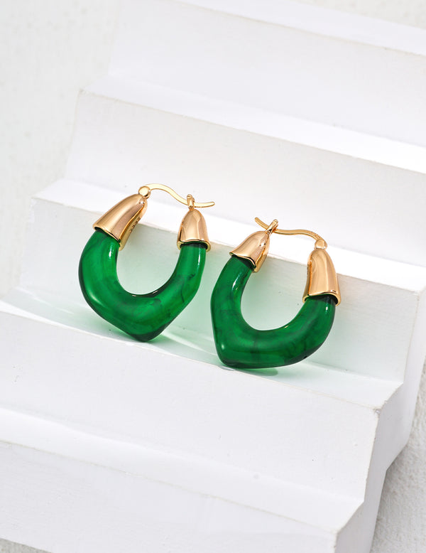 Verdant Loop Earrings