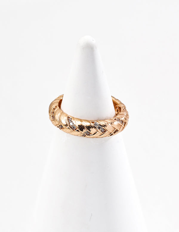 Woven Ray Ring