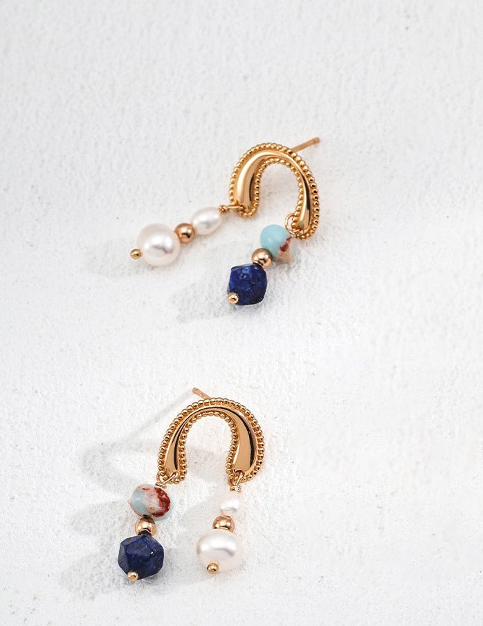 Aurora Tale Earrings - Sterling Silver / 18K Gold Vermeil - Beau One