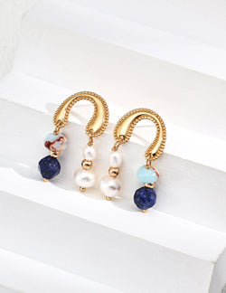 Aurora Tale Earrings - Sterling Silver / 18K Gold Vermeil - Beau One