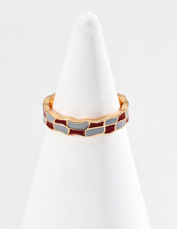 Brickline Ring - Sterling Silver / 18K Gold Vermeil - Beau One