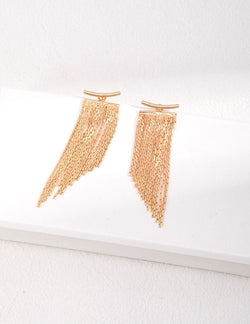 Cascade Earrings - Sterling Silver / 18K Gold Vermeil - Beau One