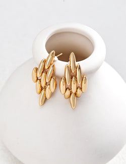 Cascade Gleam Earrings - Sterling Silver / 18K Gold Vermeil - Beau One