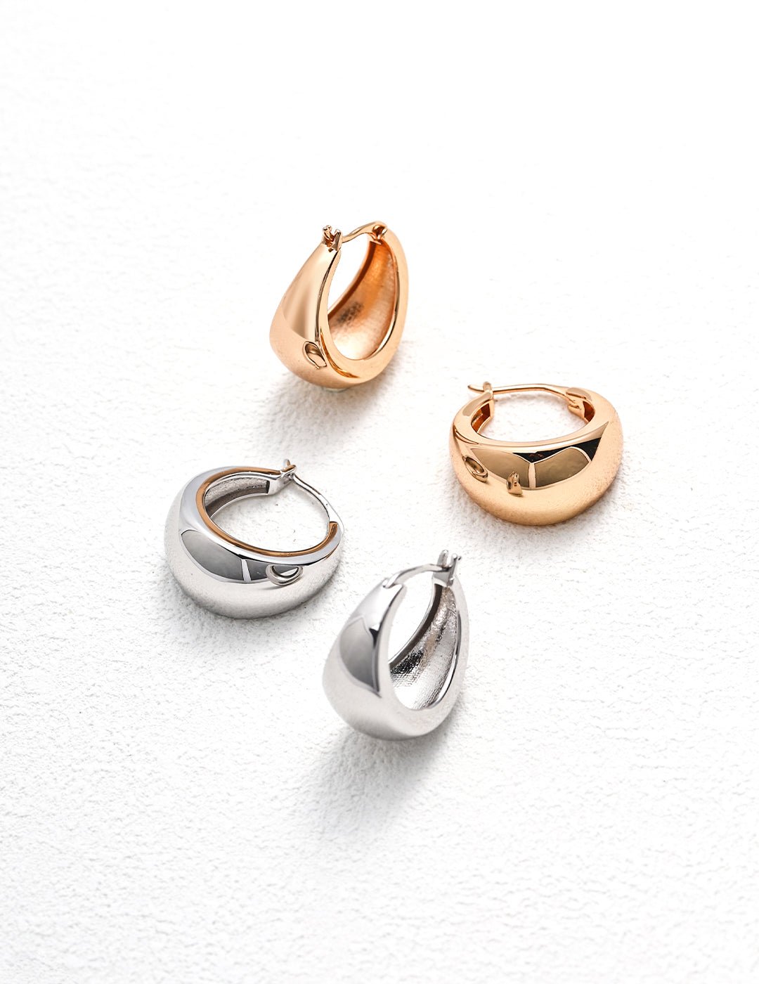 Core Hoops - Sterling Silver / 18K Gold Vermeil - Beau One