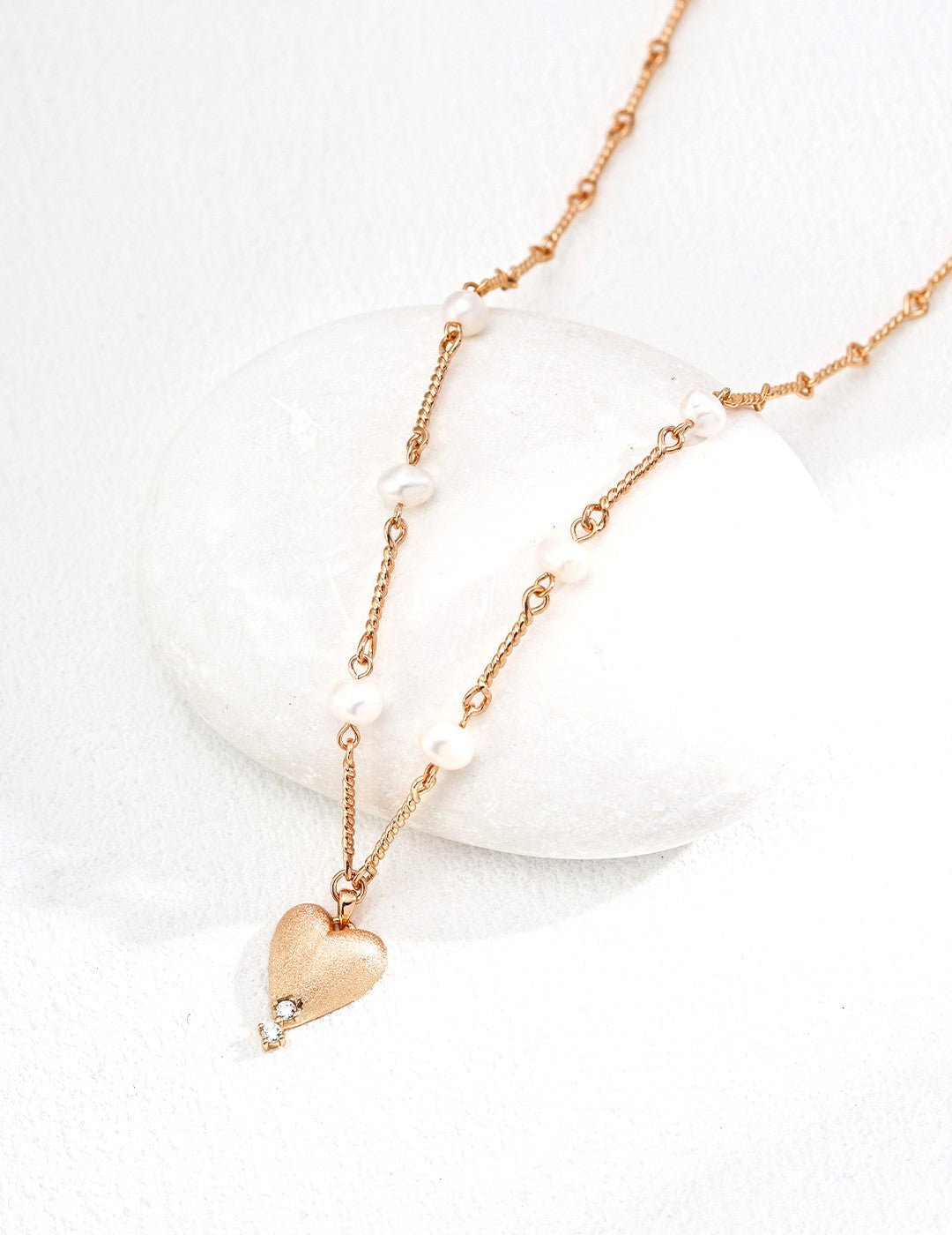 Dawn of Love Necklace - Sterling Silver / 18K Gold Vermeil - Beau One