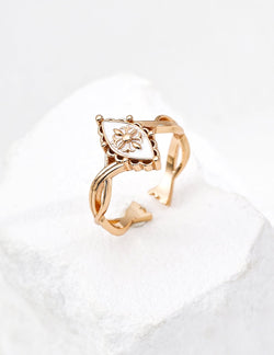 Elowen Ring - Sterling Silver / 18K Gold Vermeil - Beau One
