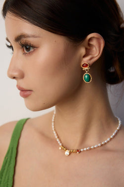 Ember Grove Earrings - Sterling Silver / 18K Gold Vermeil - Beau One