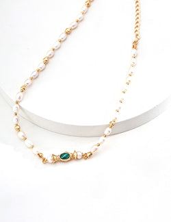 Forest Gleam Necklace - Sterling Silver / 18K Gold Vermeil - Beau One