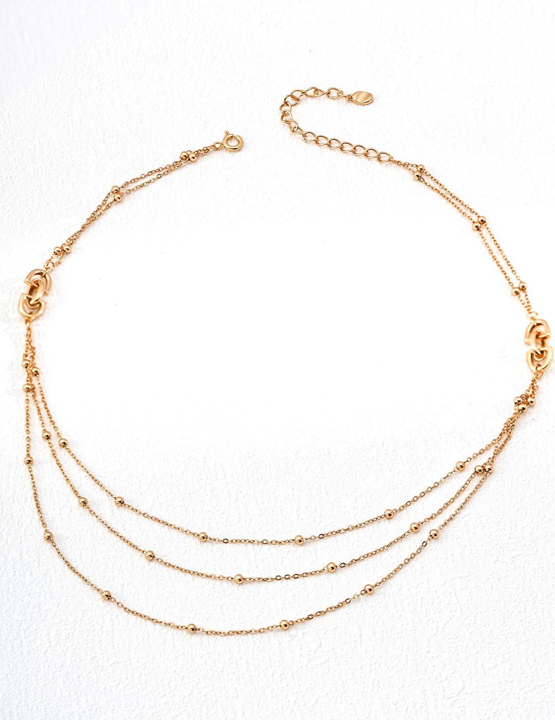 Golden Drift Necklace - Sterling Silver / 18K Gold Vermeil - Beau One