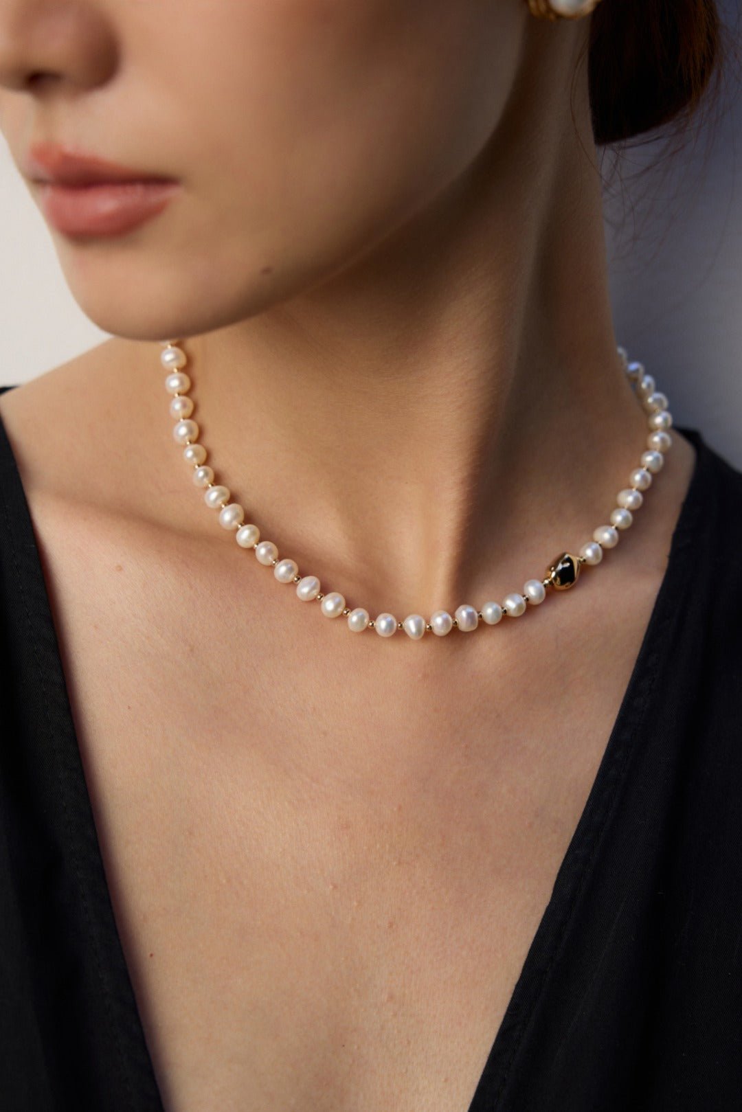 Golden Whisper Necklace - Sterling Silver / 18K Gold Vermeil - Beau One