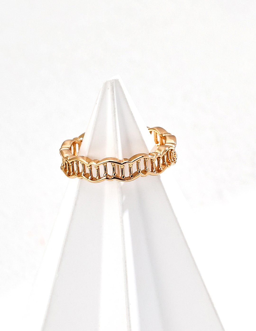 Lattice Flow Ring - Sterling Silver / 18K Gold Vermeil - Beau One