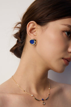 Lunar Muse Earrings - Sterling Silver / 18K Gold Vermeil - Beau One