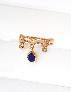 Midnight Crown Ring - Sterling Silver / 18K Gold Vermeil - Beau One