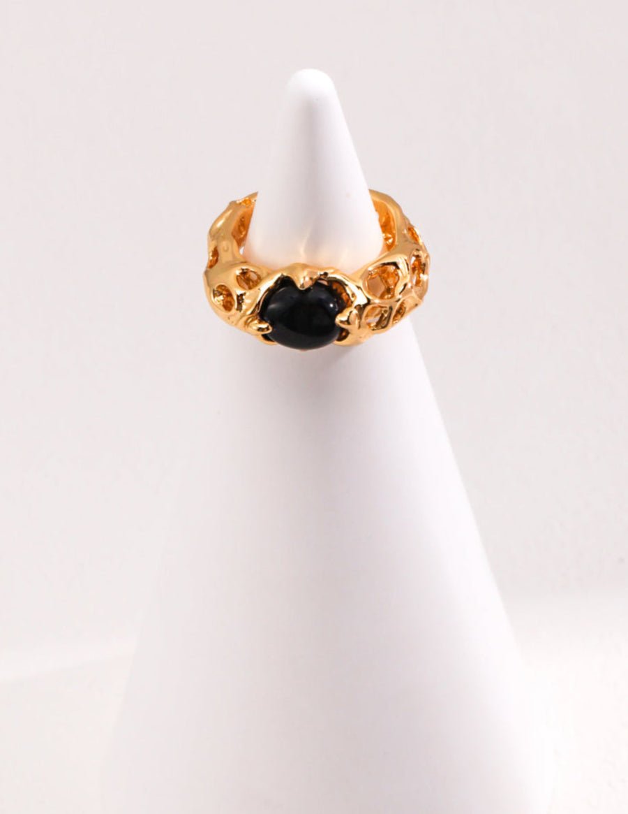 Molten Shadow Ring - Sterling Silver / 18K Gold Vermeil - Beau One