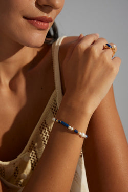 Moonlit Verse Bracelet - Sterling Silver / 18K Gold Vermeil - Beau One