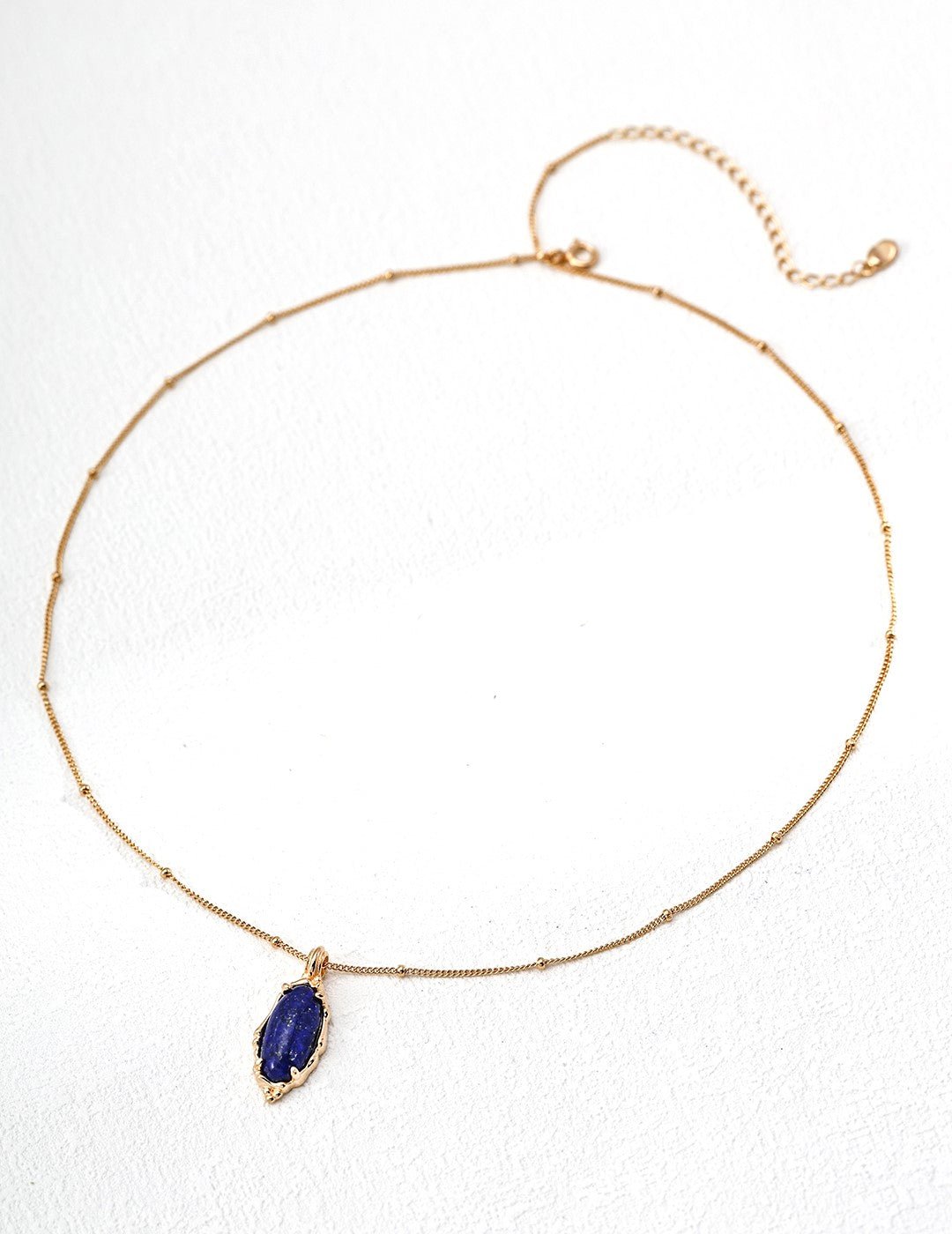Oracle Stone Necklace - Sterling Silver / 18K Gold Vermeil - Beau One