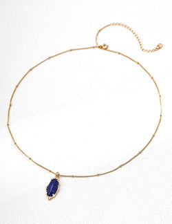 Oracle Stone Necklace - Sterling Silver / 18K Gold Vermeil - Beau One