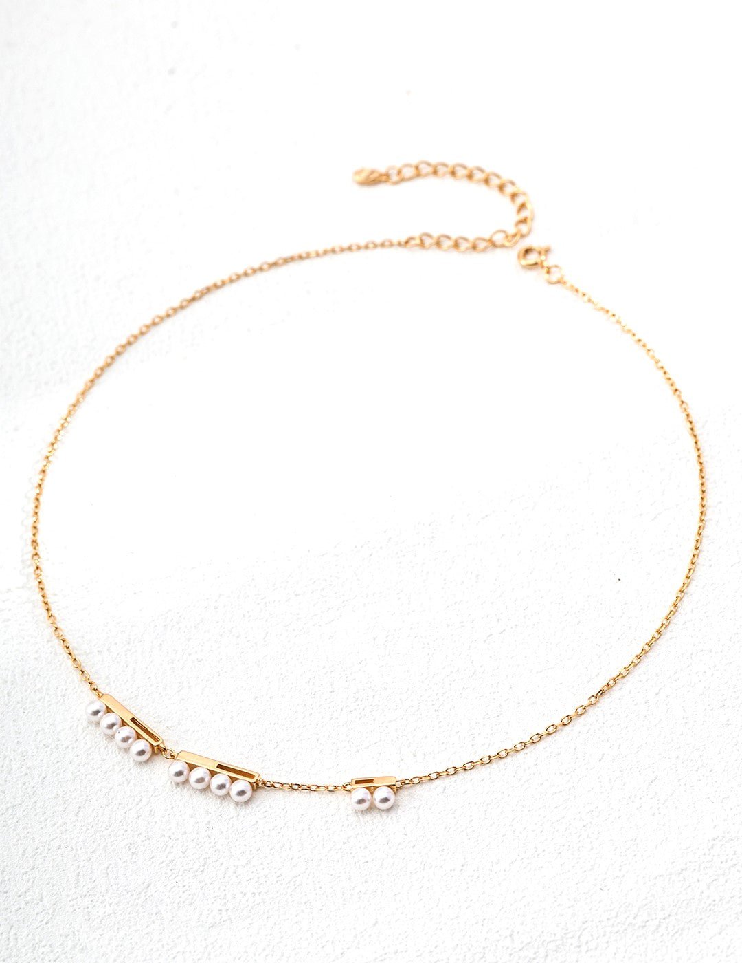 Pearl Rhythm Necklace - Sterling Silver / 18K Gold Vermeil - Beau One