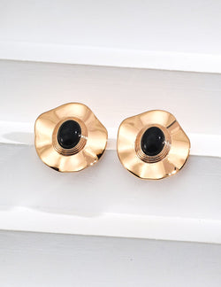 Petal Glow Earrings - Sterling Silver / 18K Gold Vermeil - Beau One