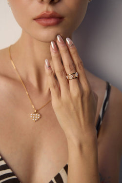 Petaline Ring - Sterling Silver / 18K Gold Vermeil - Beau One