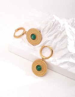 Serene Orbit Earrings - Sterling Silver / 18K Gold Vermeil - Beau One