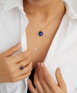 Solar Echo Necklace - Sterling Silver / 18K Gold Vermeil - Beau One
