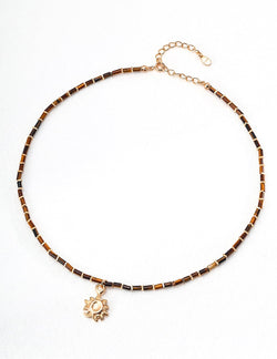 Solar Ember Necklace - Sterling Silver / 18K Gold Vermeil - Beau One
