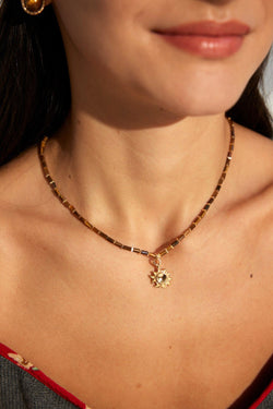 Solar Ember Necklace - Sterling Silver / 18K Gold Vermeil - Beau One
