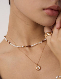 Star Halo Necklace in Sterling Silver | 18K Gold Vermeil - Sterling Silver / 18K Gold Vermeil - Beau One