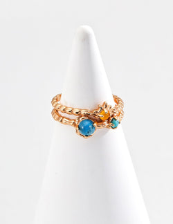Stardream Ring - Sterling Silver / 18K Gold Vermeil - Beau One