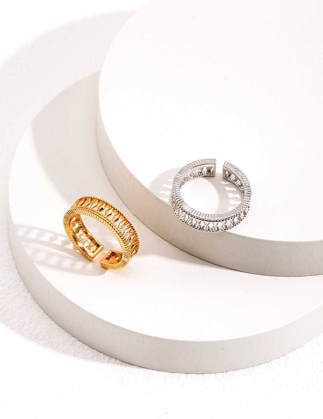 Trace Ring - Sterling Silver / 18K Gold Vermeil - Beau One