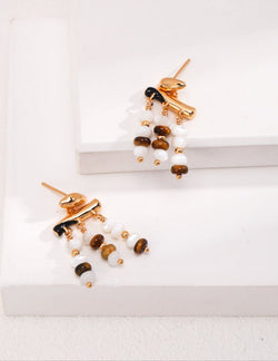 Twilight Rhythm Earrings - Sterling Silver / 18K Gold Vermeil - Beau One