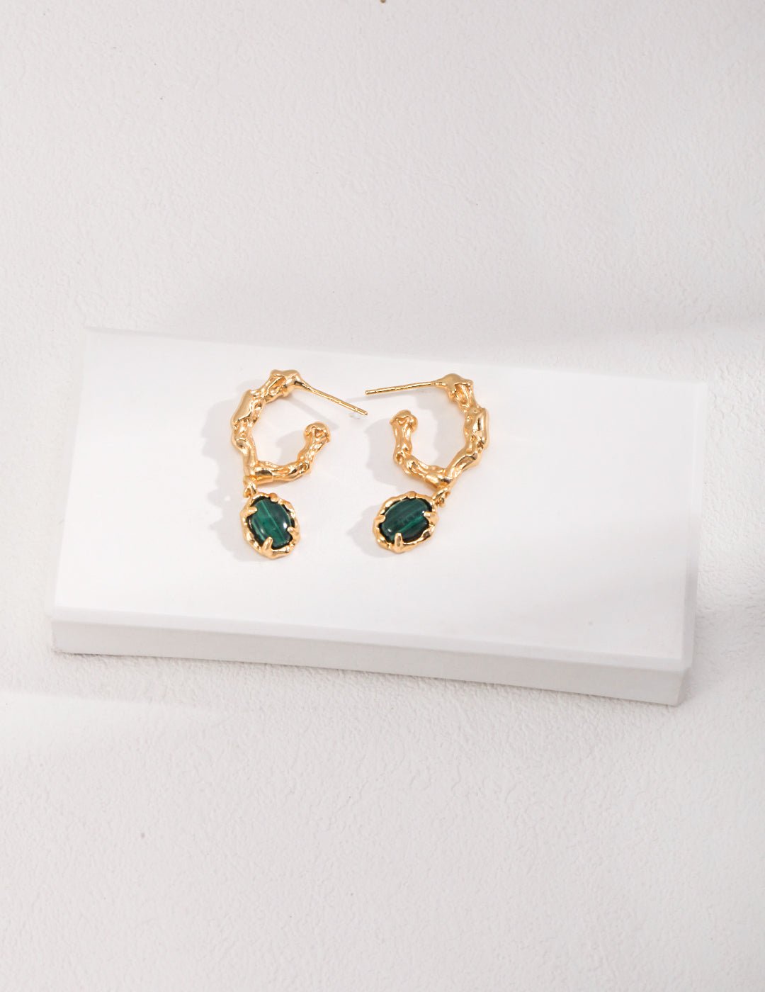 Verdant Vine Earrings - Sterling Silver / 18K Gold Vermeil - Beau One