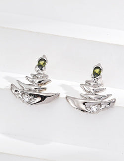 Whispering Pines Earrings - Sterling Silver / 18K Gold Vermeil - Beau One